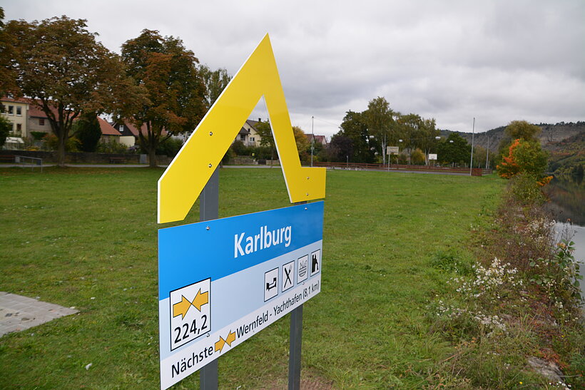 Gelbe Welle in Karlstadt