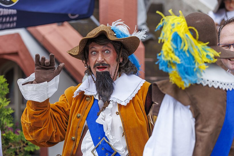 Karlstadt Mittsommar Künstler im schwedischen Gewand