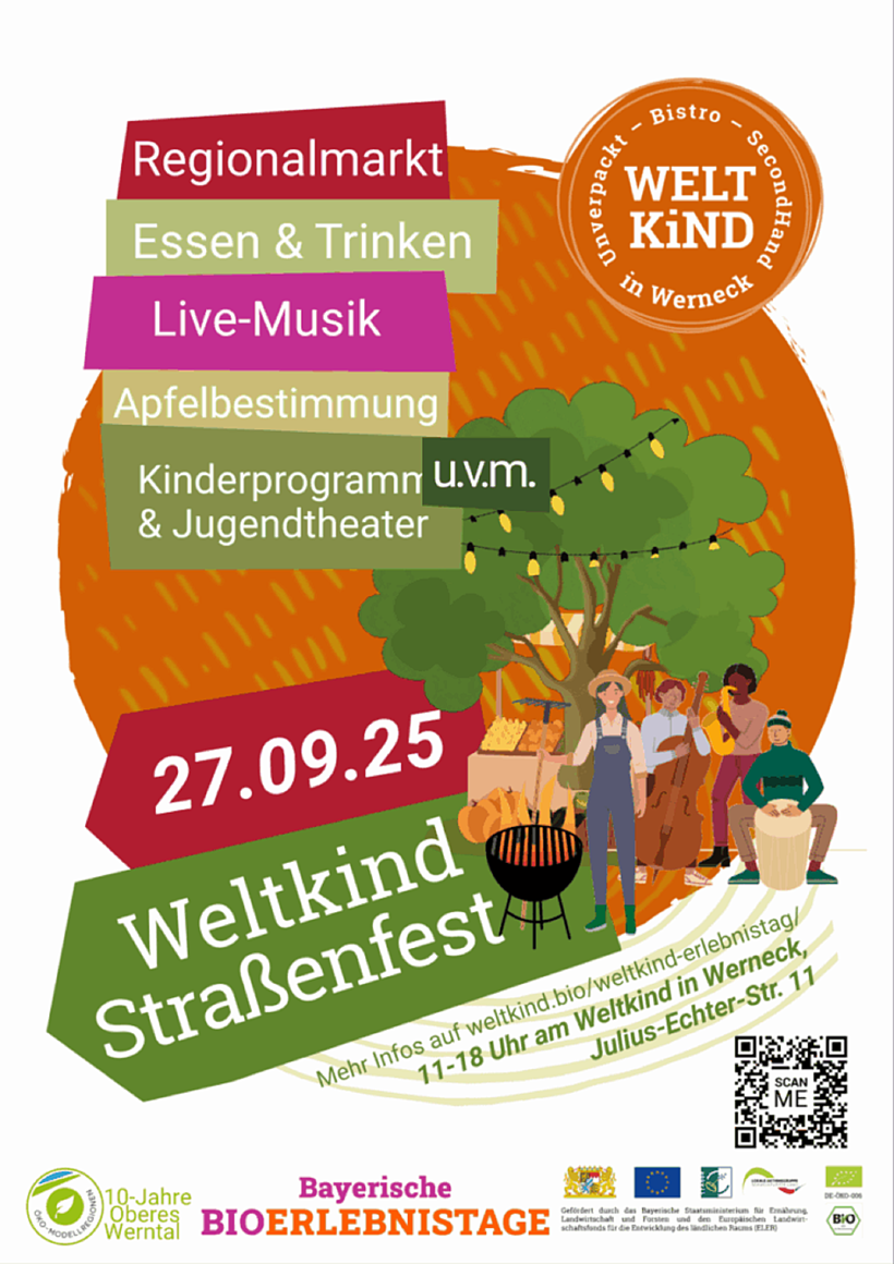 Plakat Straßenfest Weltkind Plakat Straßenfest Weltkind