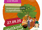 Plakat Straßenfest Weltkind
