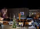 Wernecker Weihnachtsmarkt bei Dunkelheit